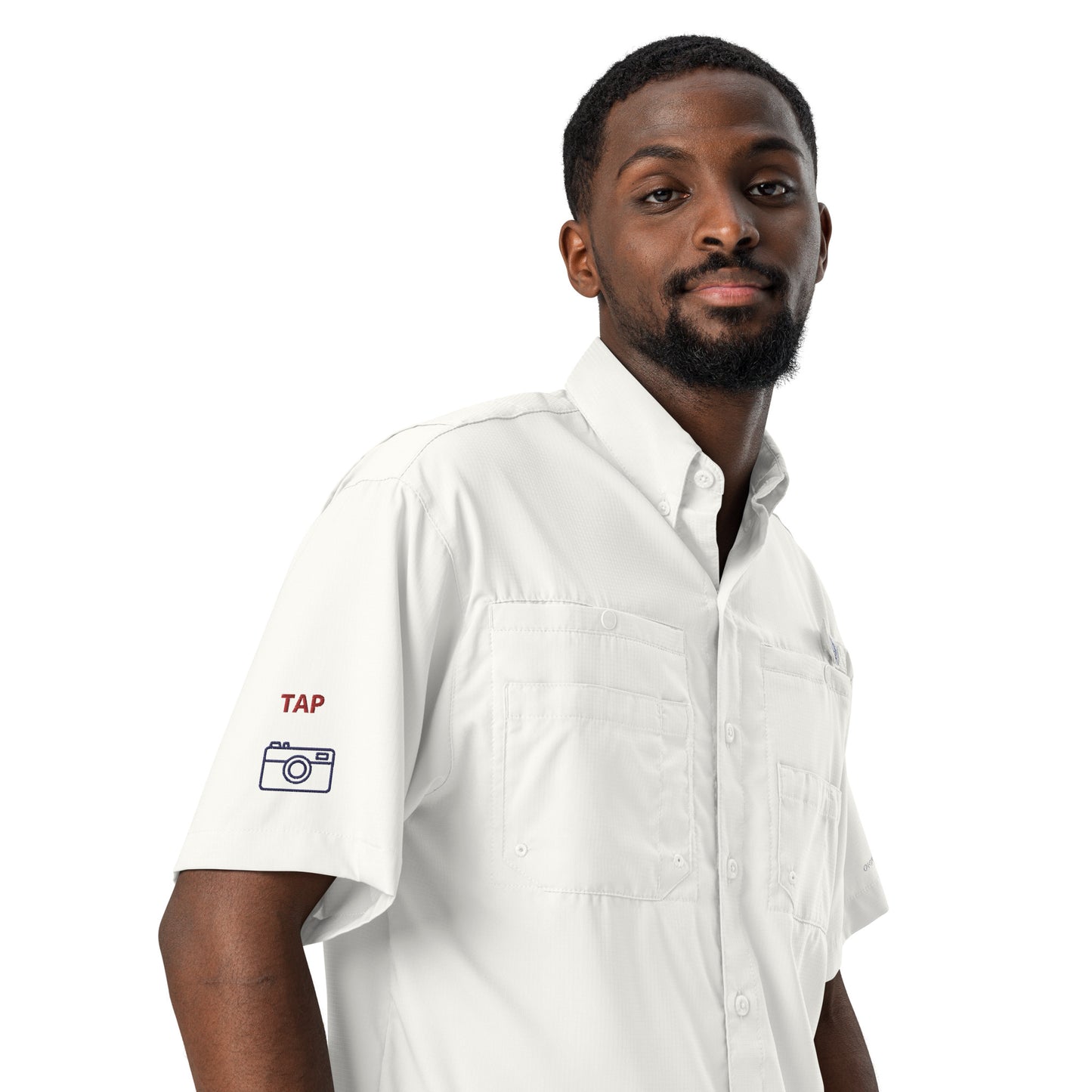 Men’s Columbia short sleeve button shirt