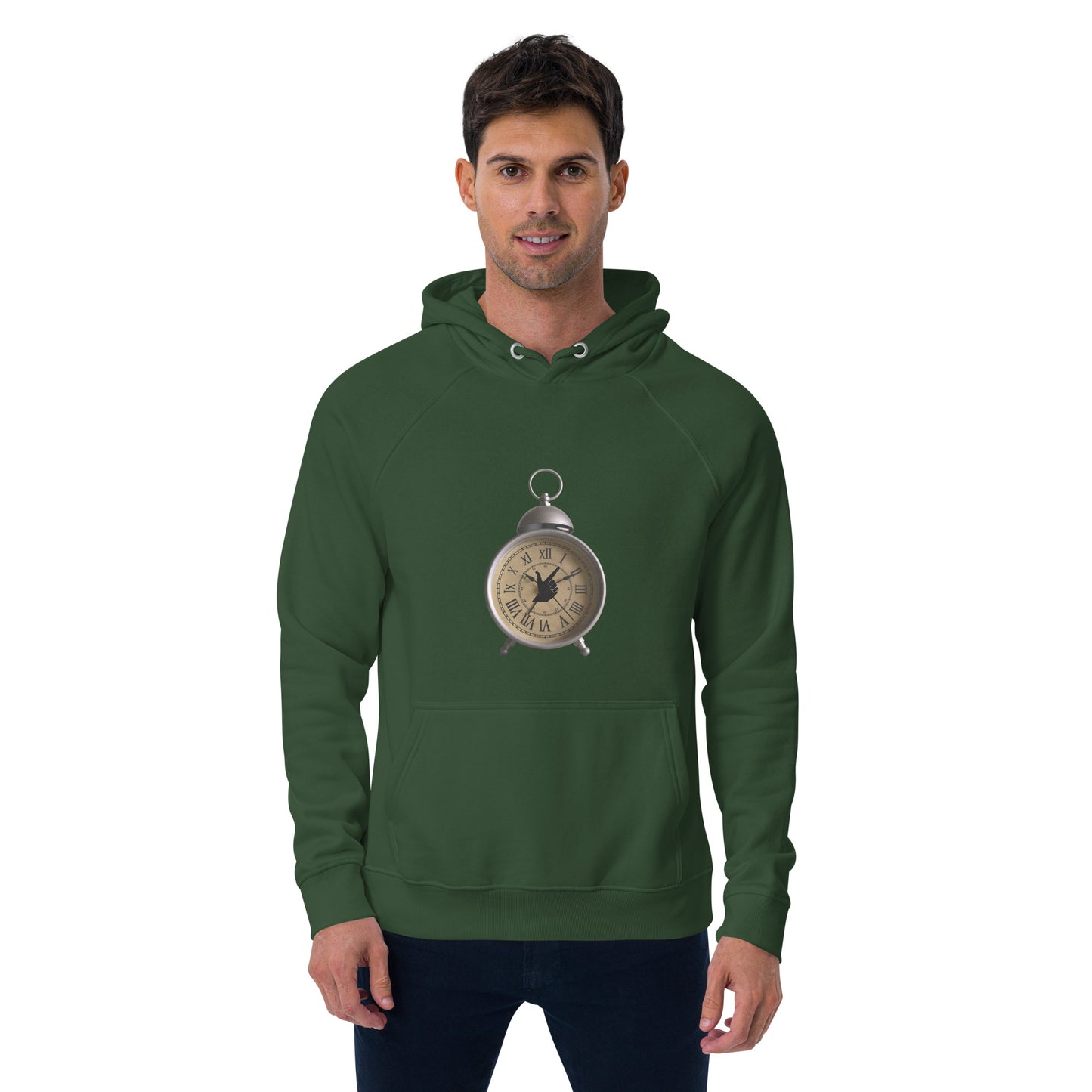 Unisex eco raglan hoodie